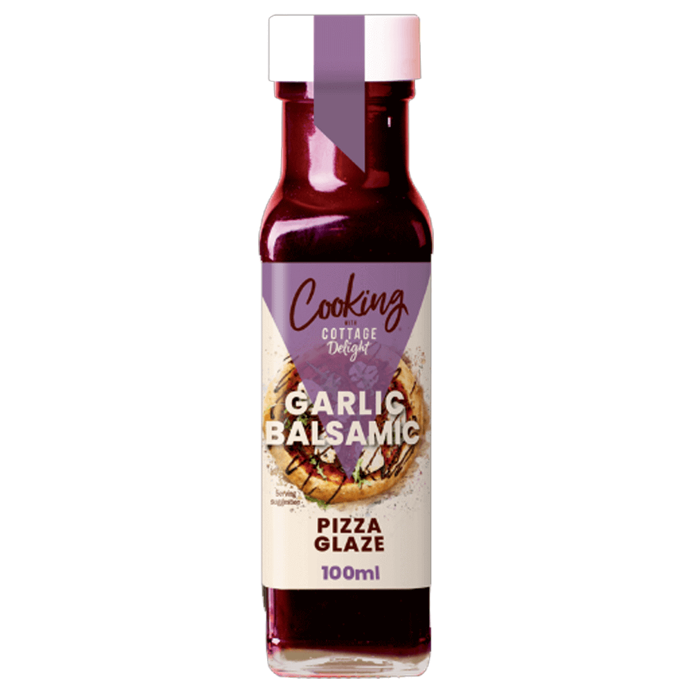 Cooking with Cottage Delight Garlic Balsamic Pizza Glaze 100ml